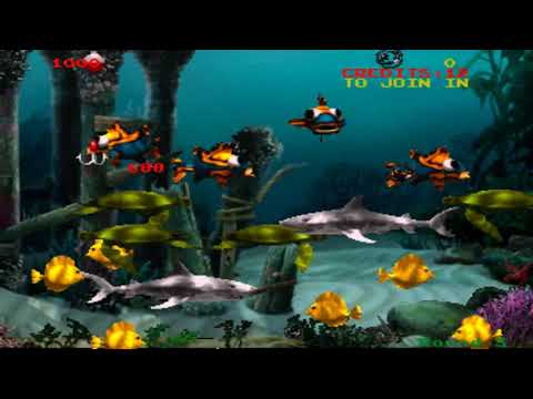 ARCADE MACHINES MAME FISHIN FRENZY 1995 PROTOTYPE JAGUAR HARDWARE TIME WARNER INTERACTIVE ATARI 