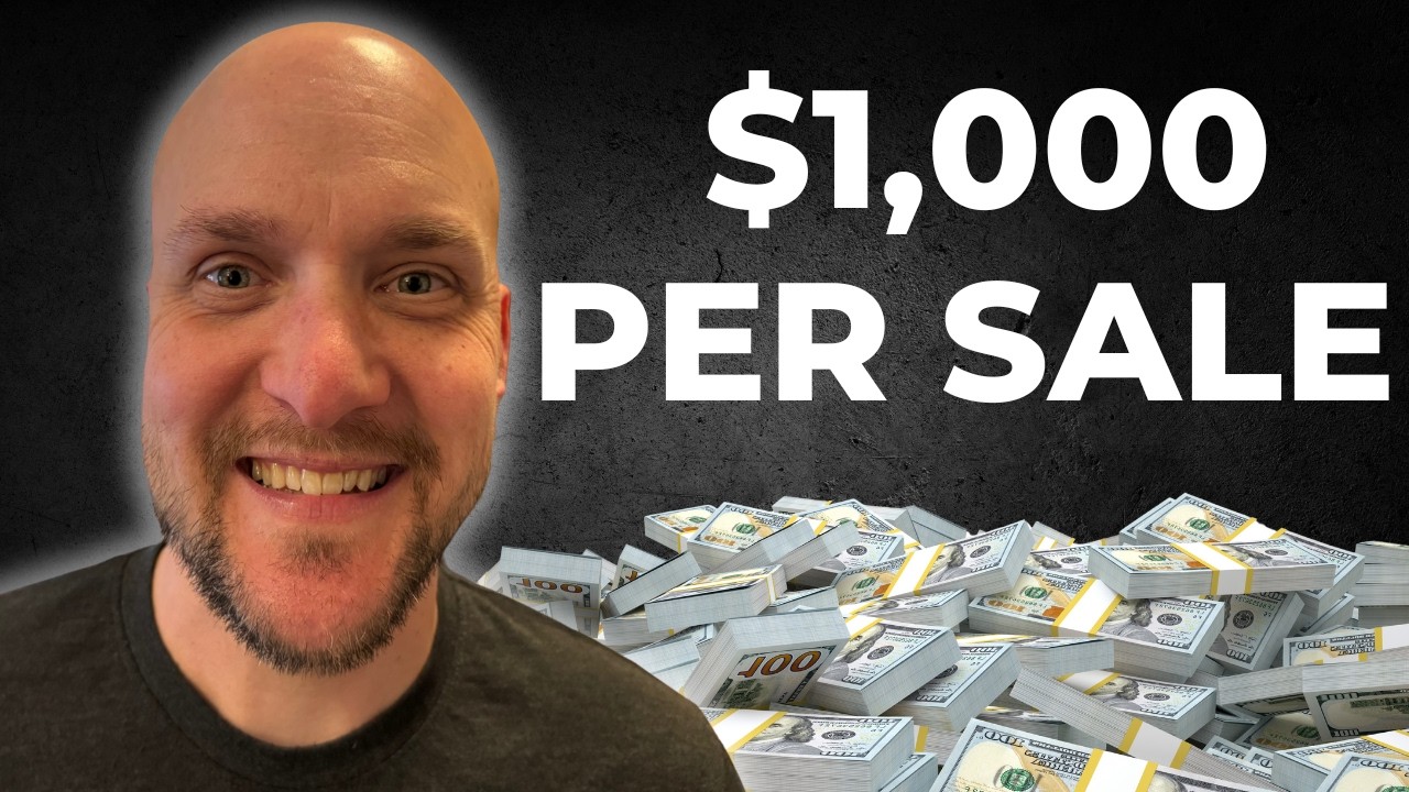 How I Make $1,000/Sale with this Affiliate Marketing Cheat Sheet