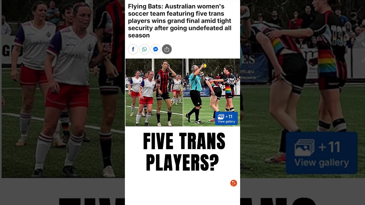 Australian Women's Soccer Team Wins with FIVE Trans Players