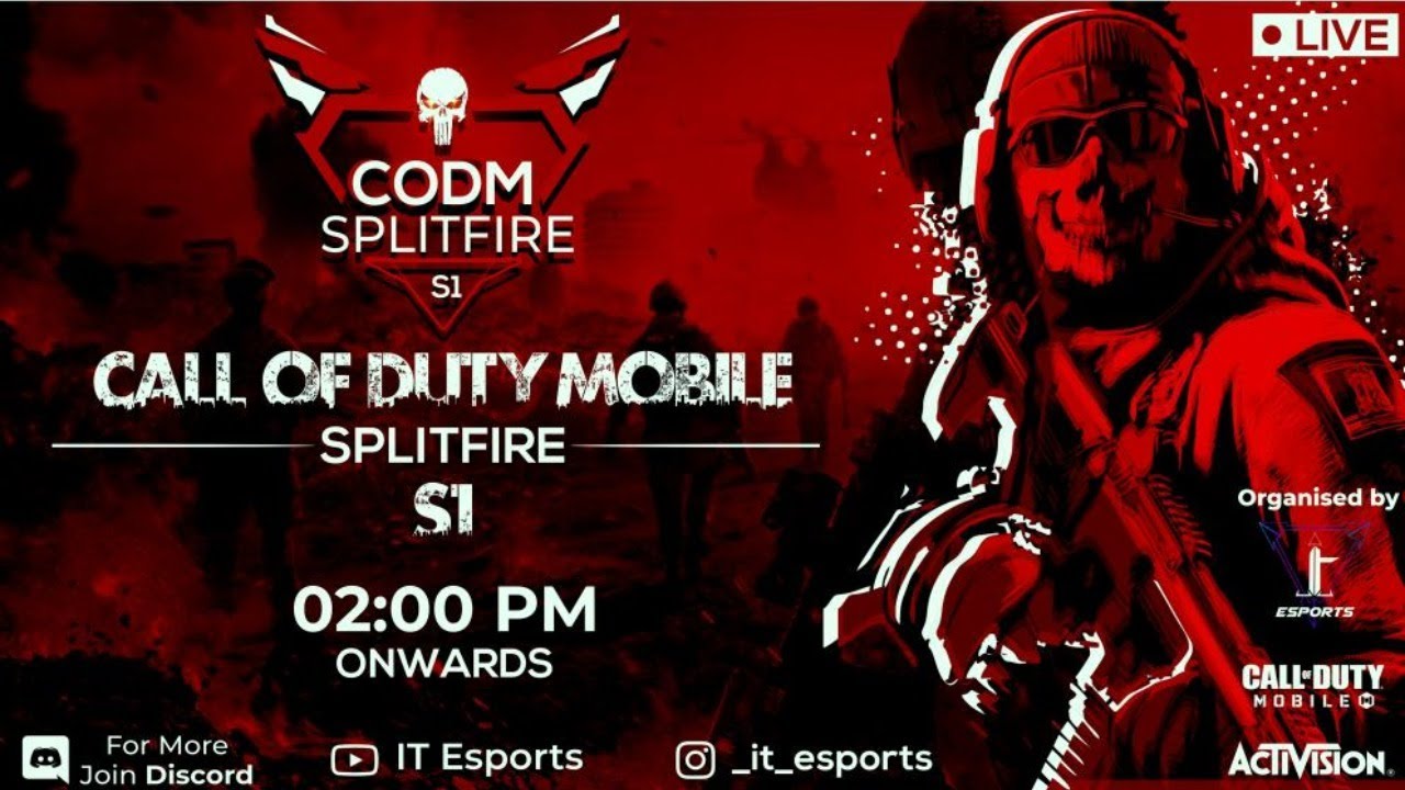 CoDM SPLITFIRE Tournament GROUP STAGE IT ESPORTS Caster Smartwolf