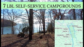 Touring 7 Land Between the Lakes Self-Service Campgrounds