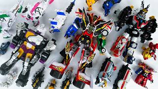 Ultimate Combination Giant POWER RANGERS: Kyoryuger Megazord, Go-Onger | Robot Tobot Transformation
