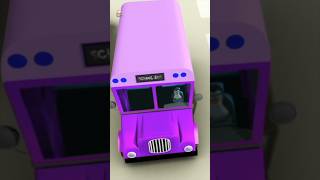Wheels on the Bus, Sing Along #nurseryrhymes #bussong #shorts