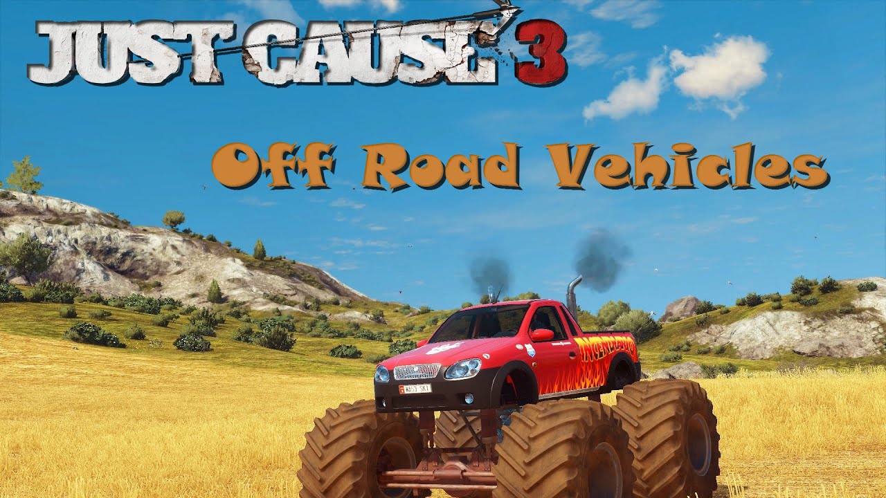 Just Cause 3 Off road Vehicles and locations (PC R9 270x Toxic i5