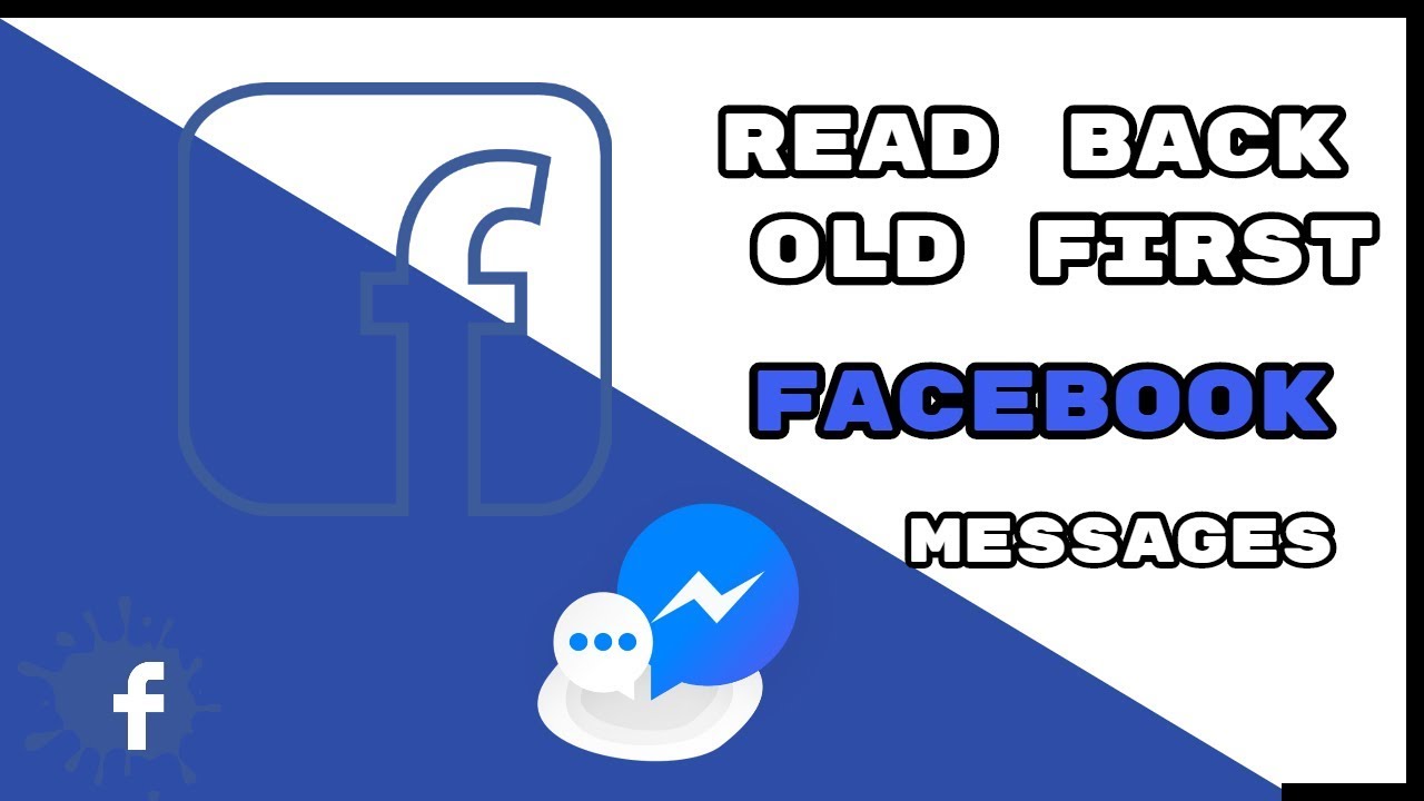 How To Return Back To Your First Facebook Message Very Easily See Old