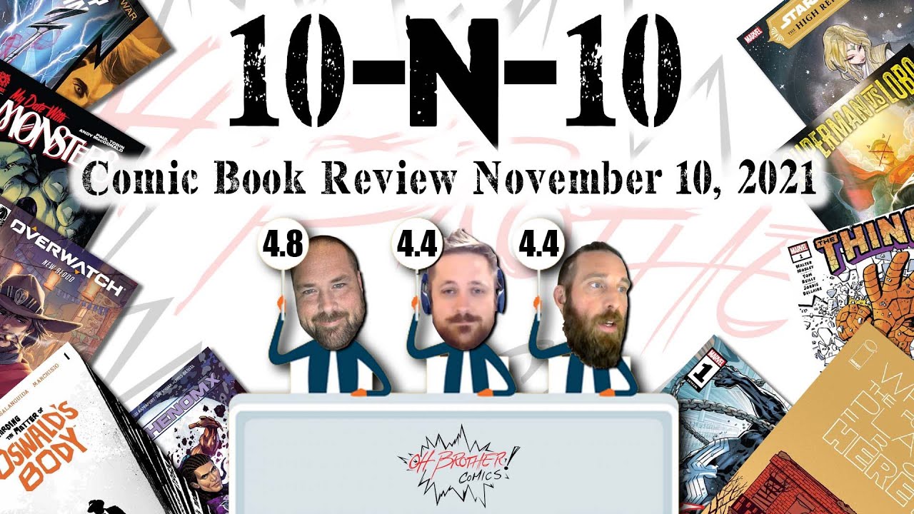The 10-N-10 Comic Book Review for November 10, 2021