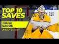 Top 10 Juuse Saros Saves from the 2021 NHL Season