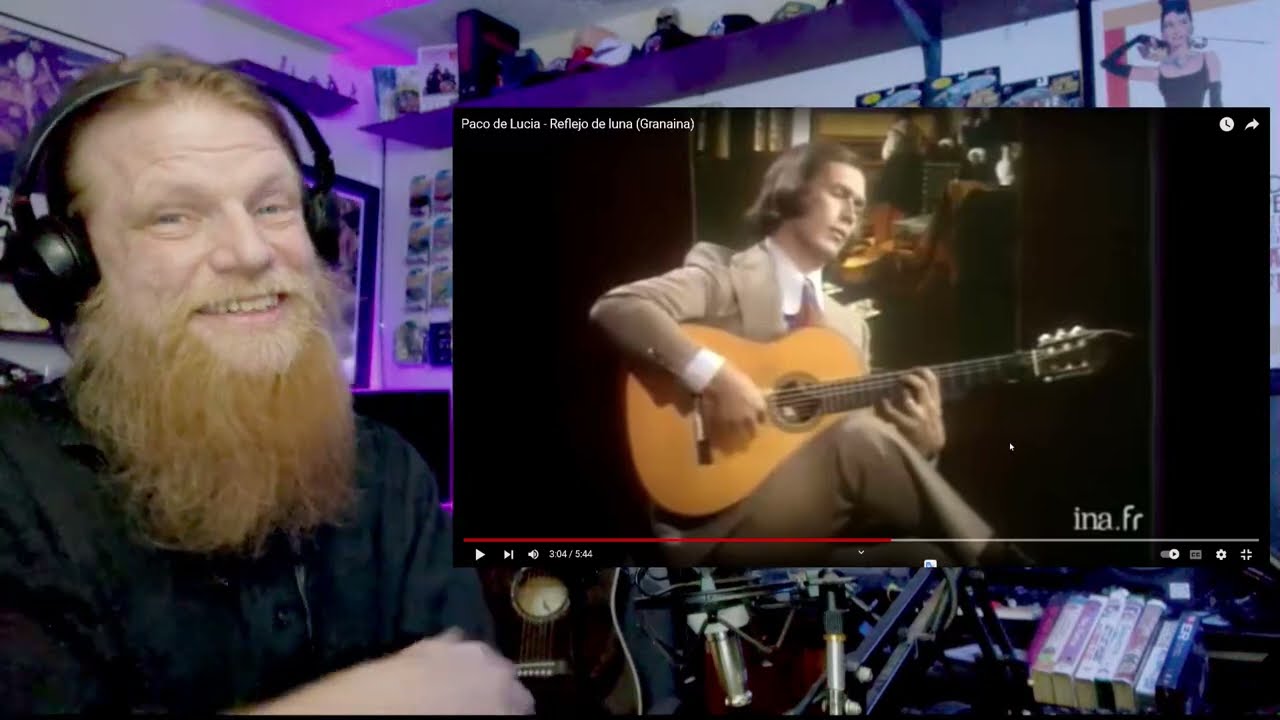 PACO DE LUCIA - Reflejo de luna REACTION | Metal Head DJ Reviews