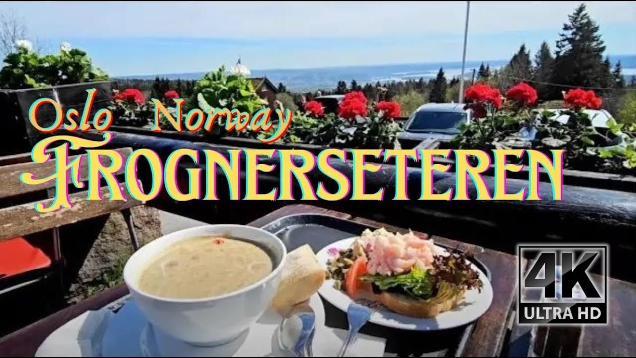 [4K] Frognerseteren, Oslo Norway | Things to do | Walking Tour [Captions 🎧 Immersive]