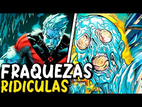 Mutants with idiotic and unbelievable weaknesses.