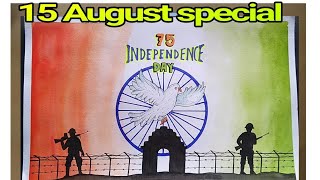 independence day drawing |15August drawing