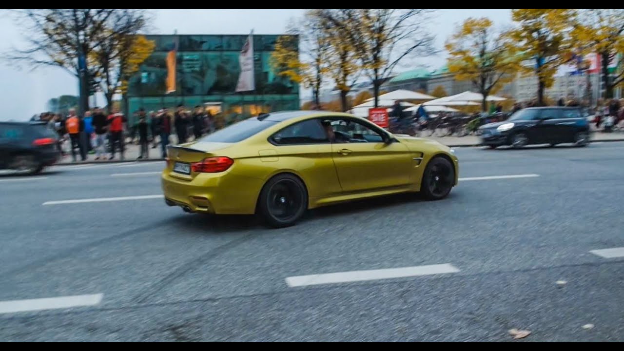 crazy-bmw-m4-burnout-and-powerslide-in-hamburg-youtube