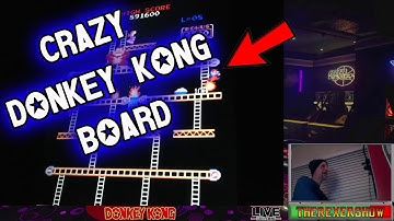 CRAZY PIE (CEMENT) FACTORY BOARD RUN !! DONKEY KONG