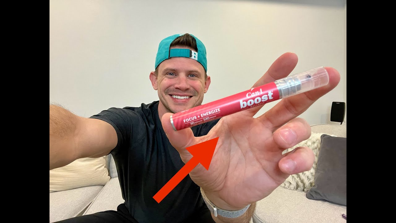 Review and Demo of Can-i Boost Fast-Acting Oral Spray, Focus + Energy Supplement, Stay Awake