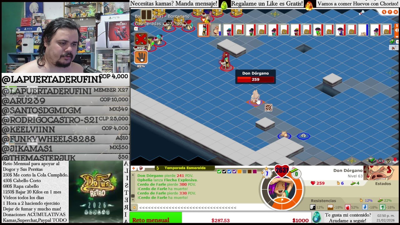 Volvemos a magear y intentar mas EXOmageos! #dofusretro