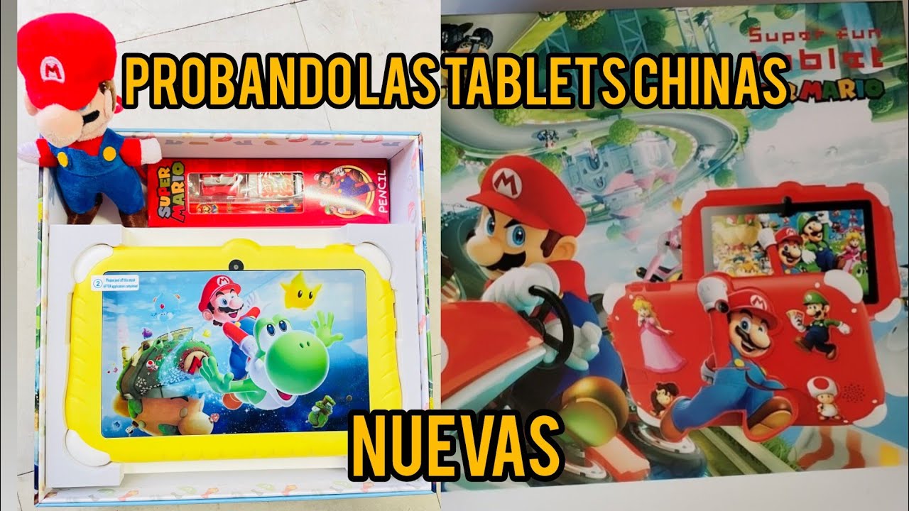 Probando las tablets chinas de Mario Bros | Roberto Galaviz