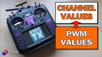 How to convert the EdgeTX channel value to a PWM value (and vice-versa)