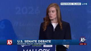 WATCH LIVE: Democratic U.S. Senate candidates debate at Mackinac Policy Conference