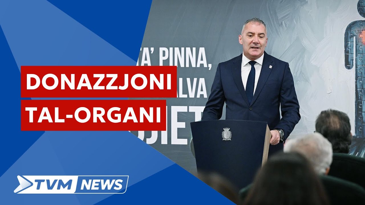 B’daqqa ta’ pinna tista’ ssalva 9 ħajjiet - konsultazzjoni pubblika għad-donazzjoni tal-organi