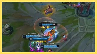 C9 Darshan abusing Sion ult bug