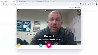 In Flipgrid two ways to have text readily available for them to use during their video responses