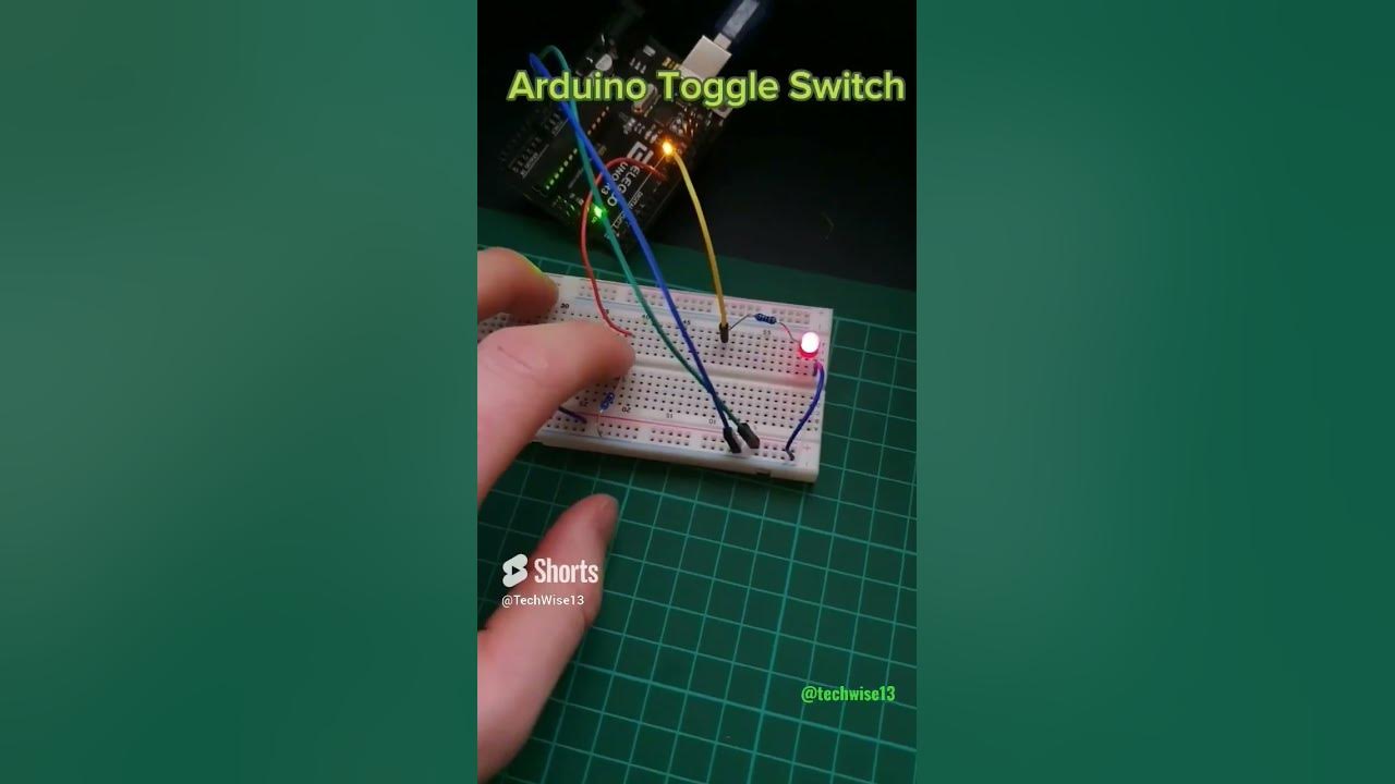 Toggle Switch Circuit #arduino #arduinoproject #diy #diytech # ...