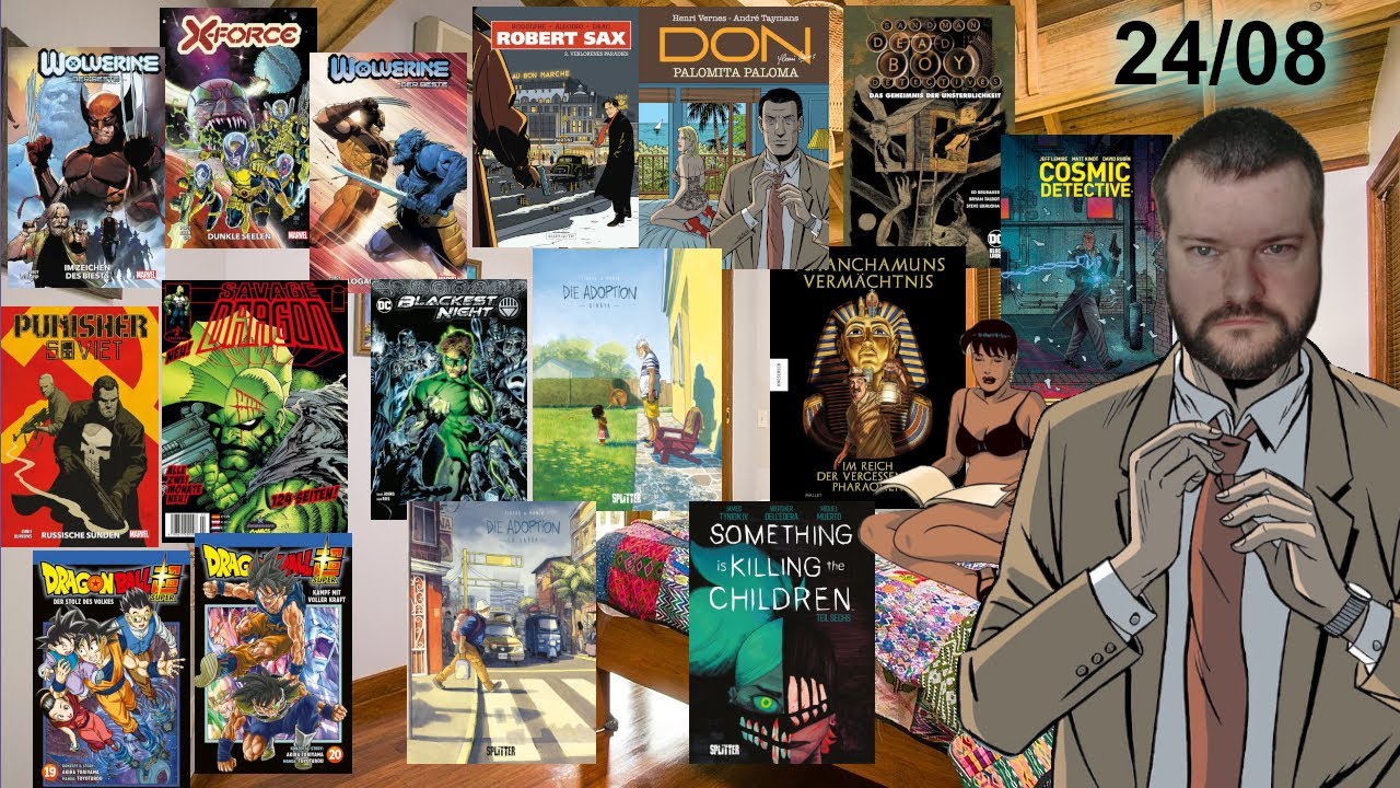 TwK! 24/08 Dead Boy Detectives, Cosmic Detective, Something is killing the Children, Tutanchamun