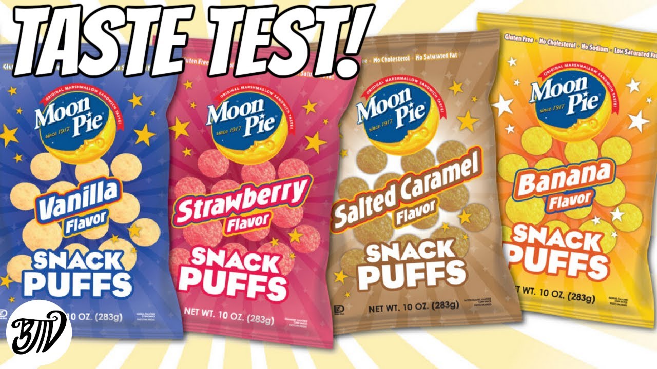 Moon Pie Snack Puffs Taste Test Tuesday YouTube