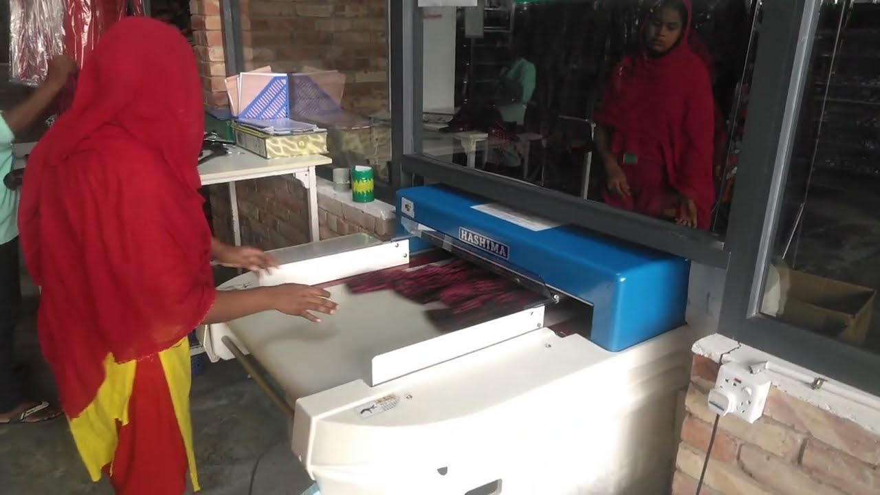 Metal detector machine in Garments Industry || Apparels metal detector machine