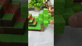 Magnetic building blocks are so fun!#minecraft #asmr #buildingtoys #satisfying #stressrelief #toys