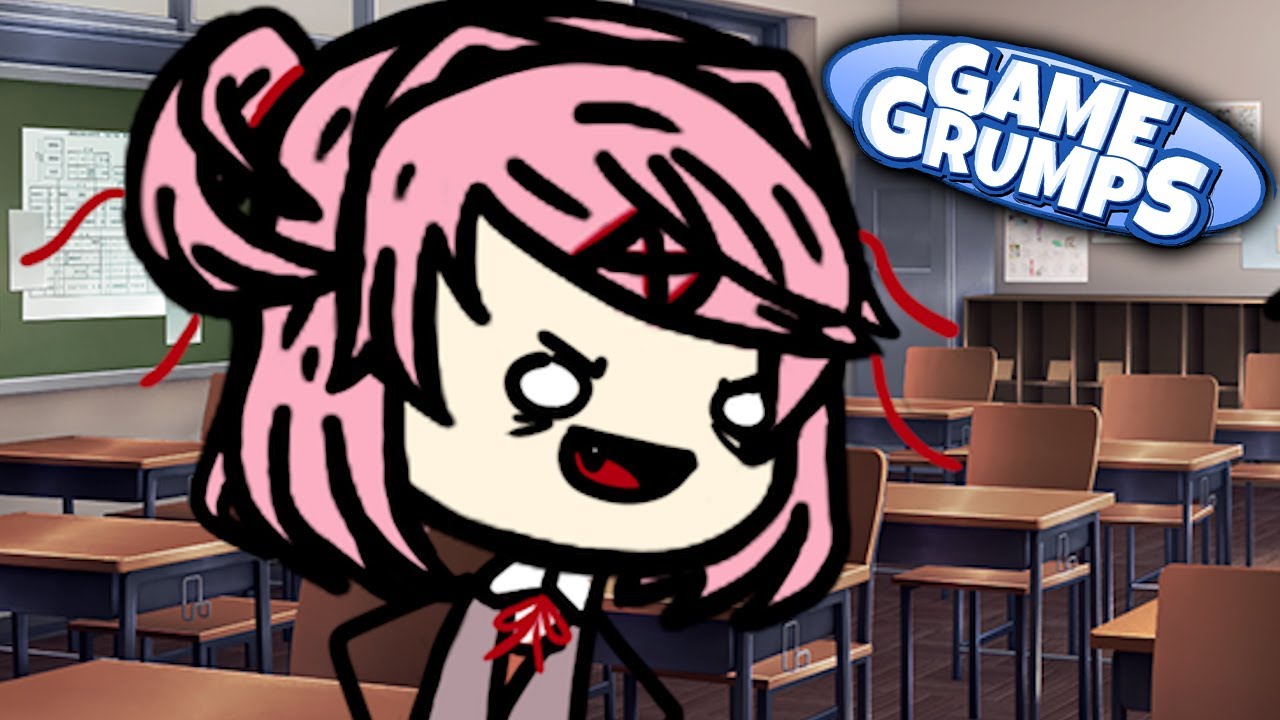 Game Grumps Animated Cthulhu Part 3 Doki Doki Literature Club YouTube
