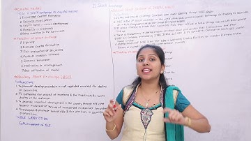 Stock Exchange (Part 2) Class - 12 | Secretarial Practice | Digital Era