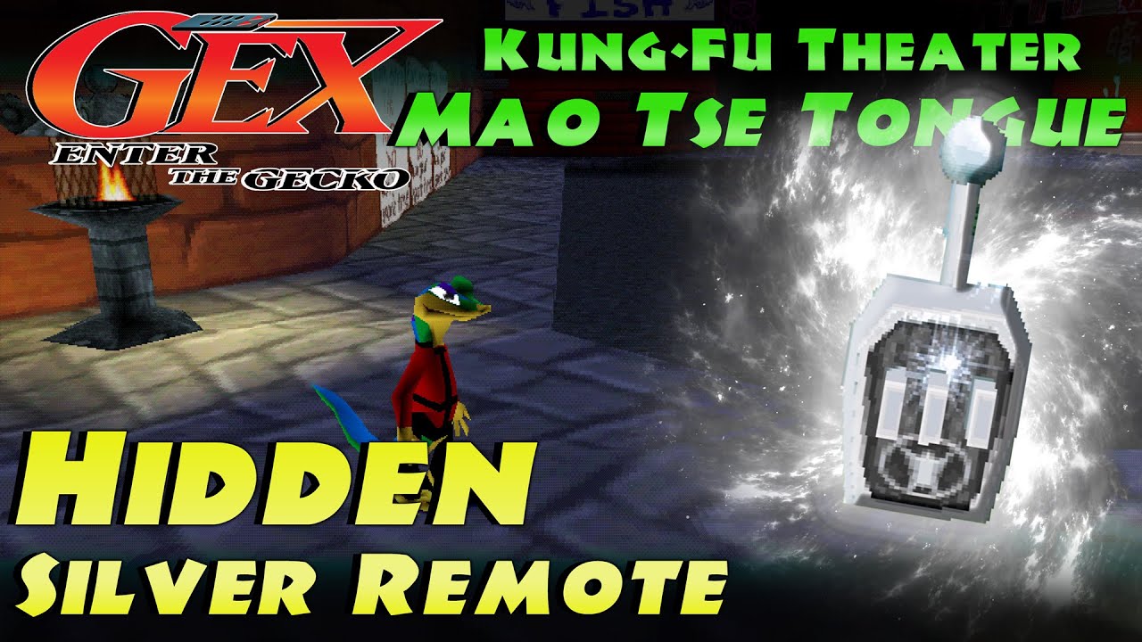 Hidden Silver Remote | Mao Tse Tongue  - Kung-Fu Theater | Gex: Enter the Gecko