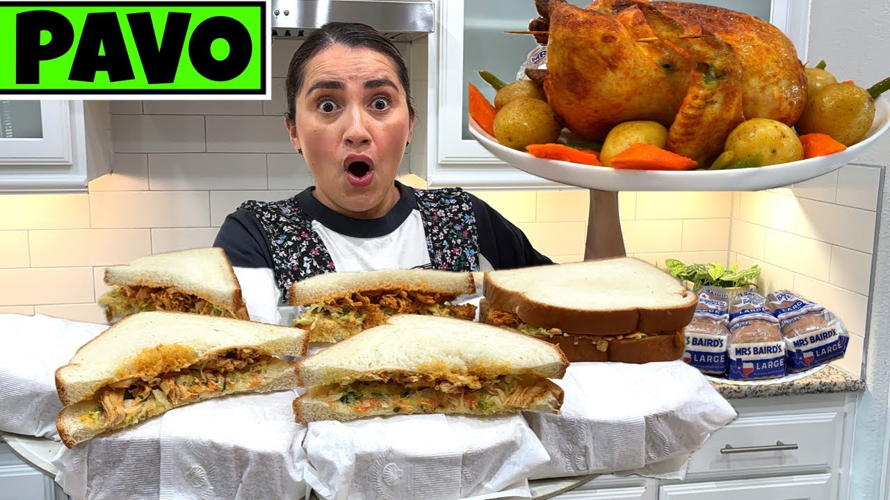 Hagamos SANDWICH DE PAVO salvadoreño para Thanksgiving, Navidad, y Año Nuevo 🦃🎄🥳