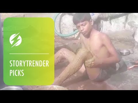 Family Bathe In Cow Dung To Ward Off Disease - Meet the family who regularly bathe in cow dung because they believe it will ward off skin diseases.