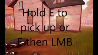 Hello Neighbor Controls