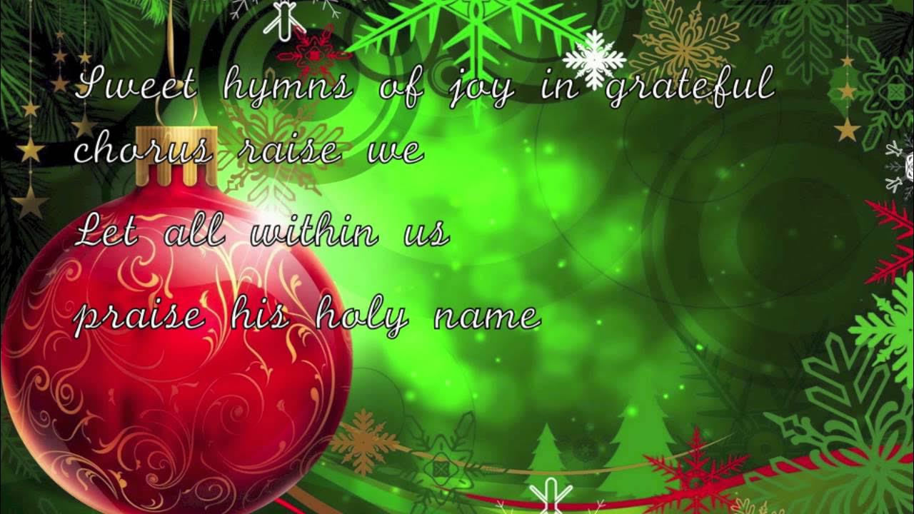 Celine Dion - O Holy Night (Lyrics) Celine Dion - O Holy Night (Lyrics)
