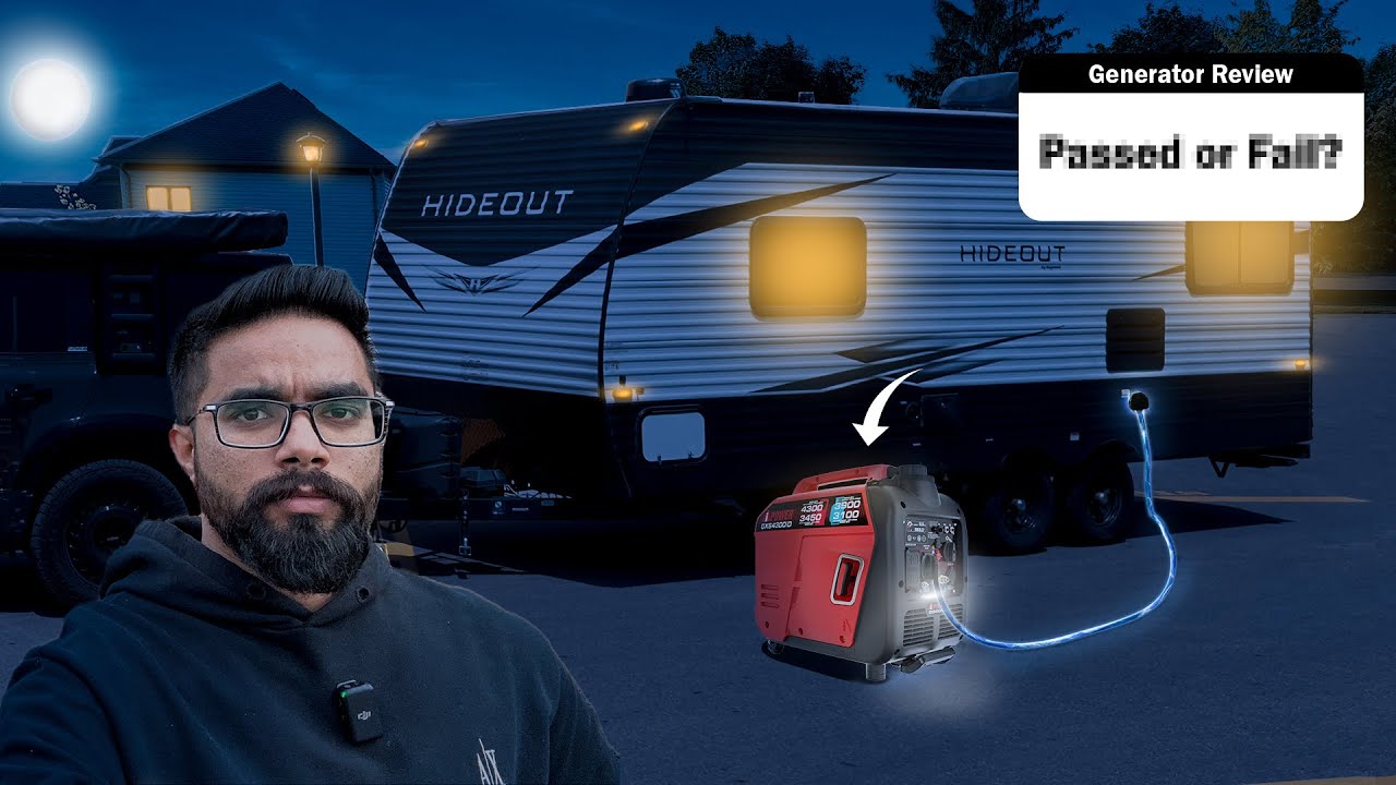80,000 ka Generator Pass or Fail for RV? Ep. 04 | Aryan and The Rover