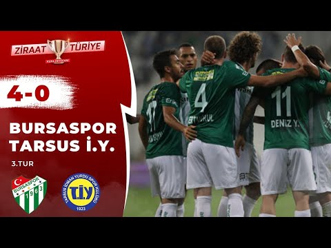 Bursaspor 4-0 Tarsus İdman Yurdu Maç Özeti (Ziraat Türkiye Kupası 3.Tur) / 21.09.2017