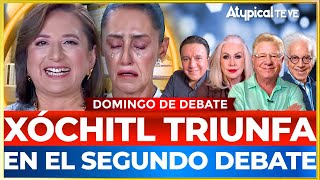 El SEGUNDO DEBATE PRESIDENCIAL en ATYPICAL: XÓCHITL con TODO contra SHEINBAUM y MÁYNEZ