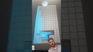 Simple grid based fluid simulation in unity #indiegame #gamedev