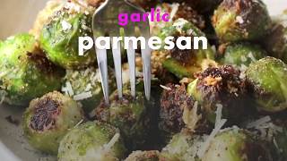 Garlic Parmesan Roasted Brussels Sprouts Garlic Parmesan Roasted Brussels Sprouts