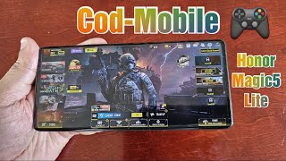 Honor Magic 5 Lite Call Of Duty Gameplay (Snapdragon695) Processor 6GB Ram Very High Settings