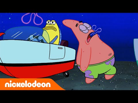 SpongeBob SquarePants | Patrick berjalan dalam tidur | Nickelodeon Bahasa