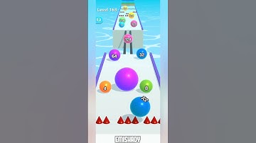 Ball Run 2048: Level 163 Gameplay (Android & IOS) #shorts #gaming #ballrun2048