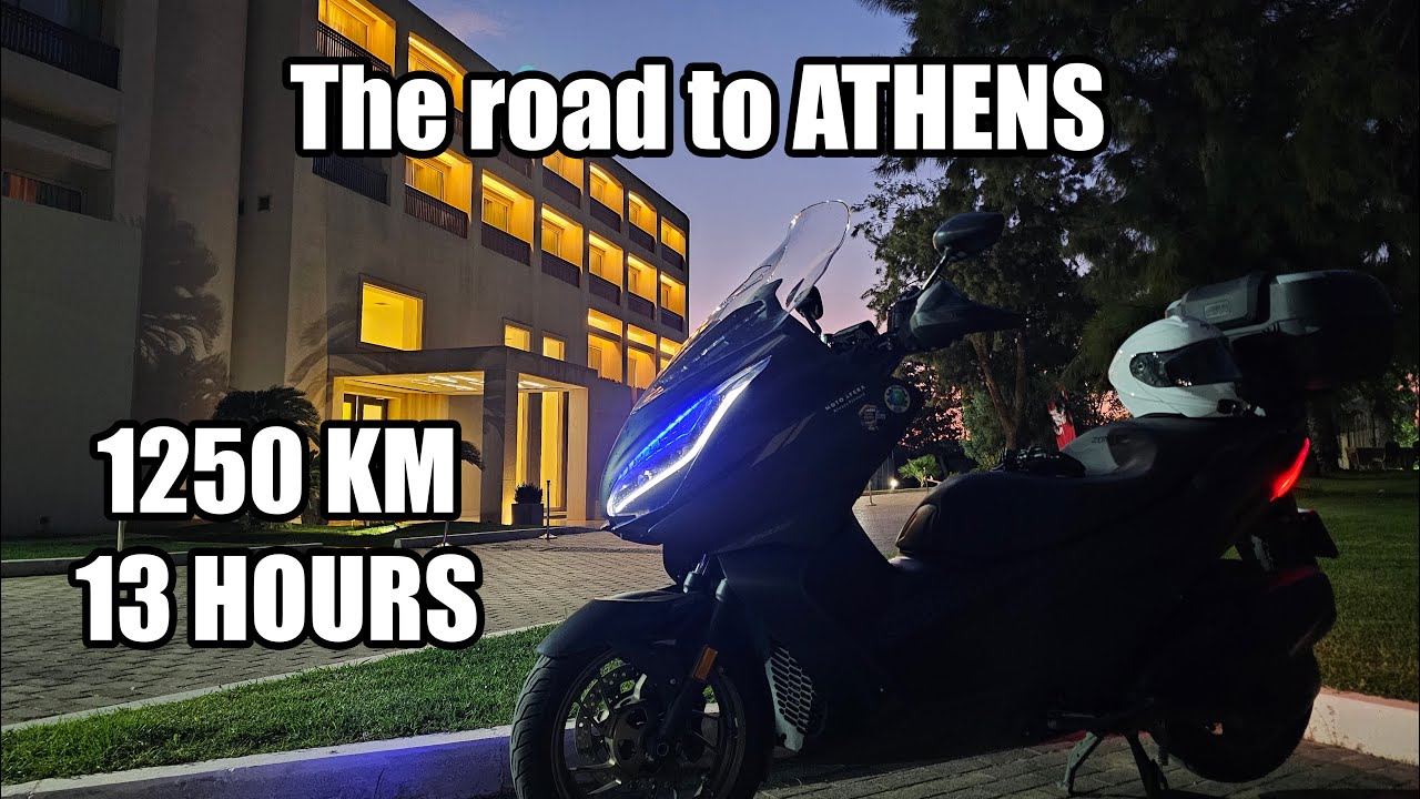 Epic Scooter Journey From Dawn to Dusk! - ZONTES 350E