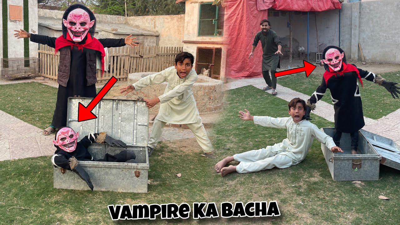 VAMPIRE Ka Bacha🧛‍♂️ Box Se Nikal Ker Peechay Pad Gya😱