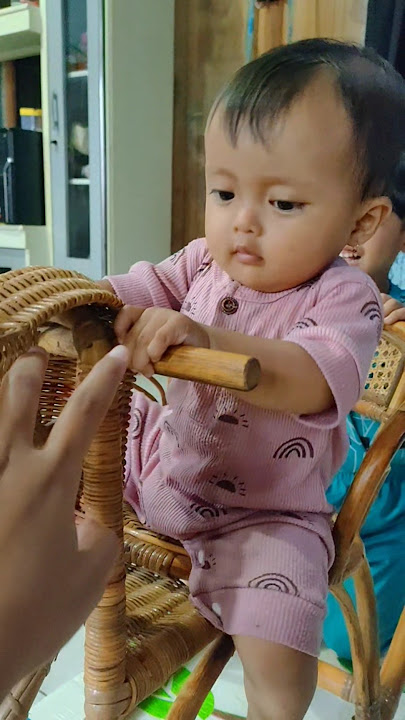 Nanau naik kuda rotan #shorts #lucudanmenggemaskan