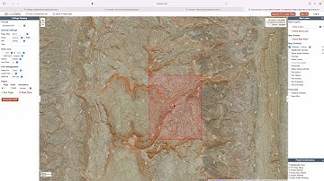 Making a geologic base map in under 3 minutes using CalTopo