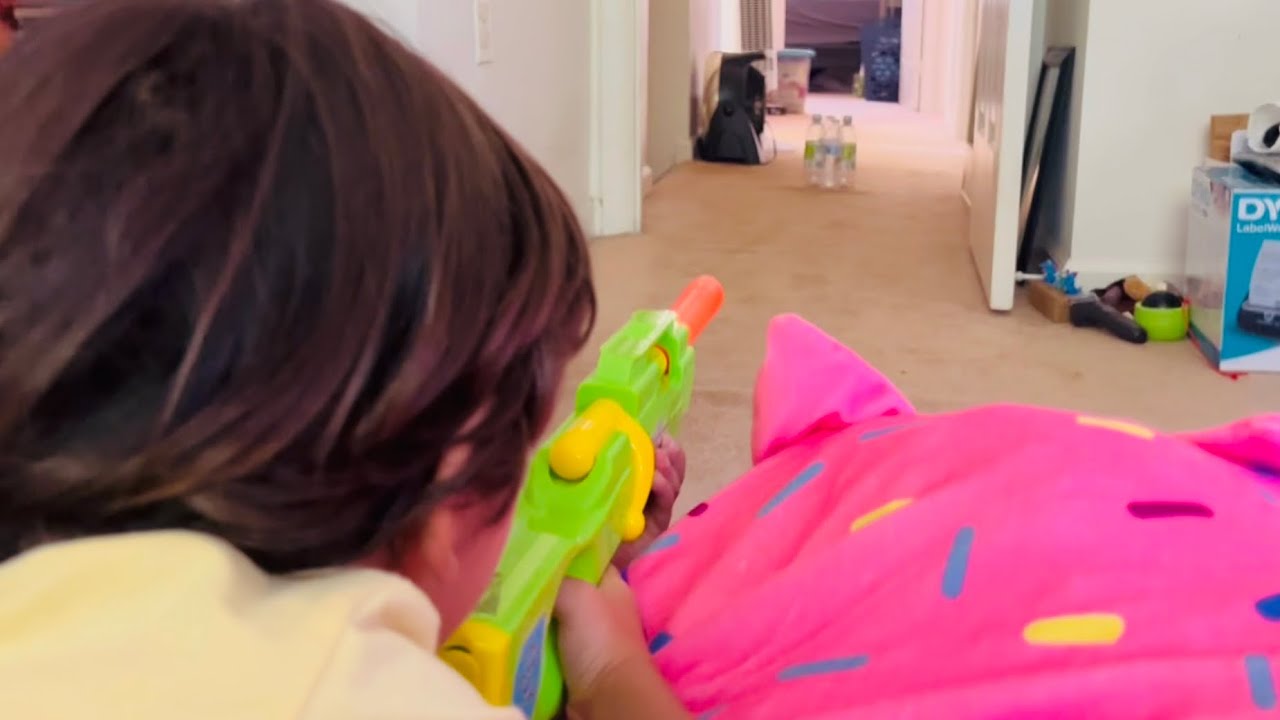 Nerf Dart BLASTER CHALLENGE! | Xavier vs Daddy! 🎯⭐️🏆